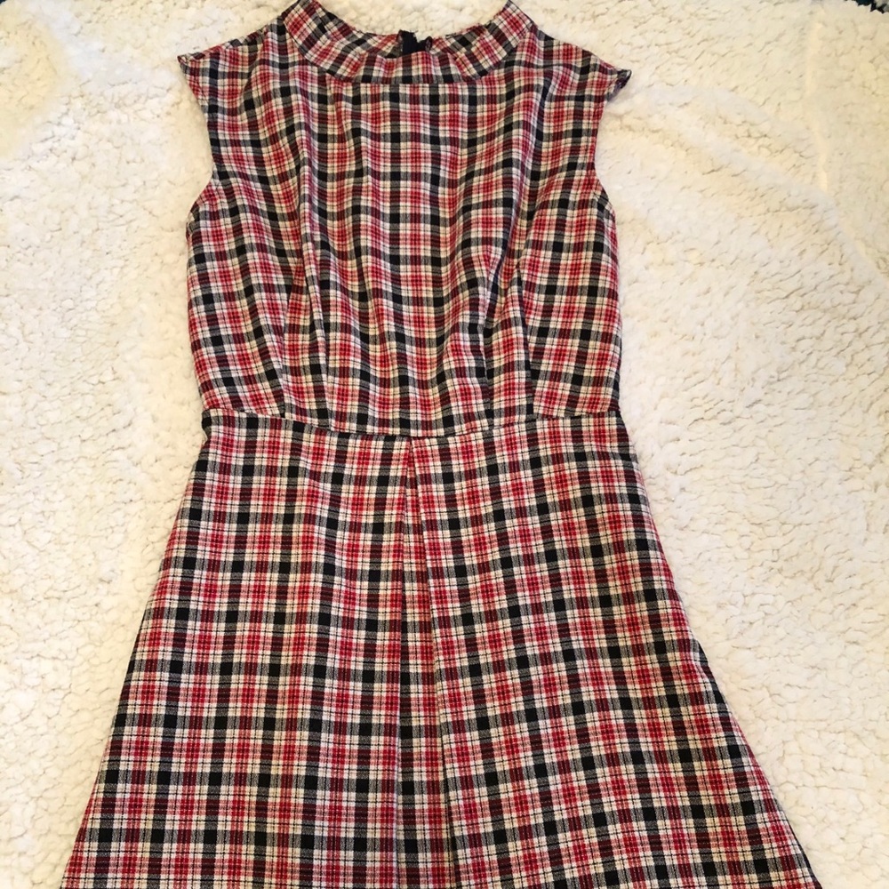 Plaid vintage inspired dress